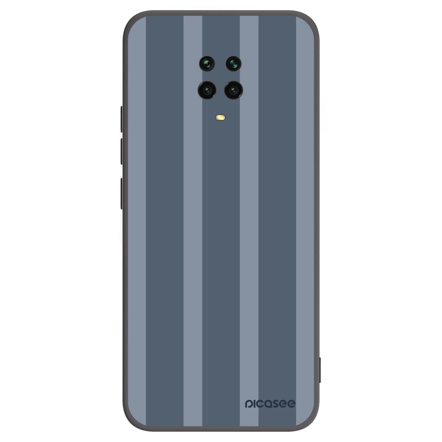 Picasee fekete szilikon tok az alábbi mobiltelefonokra Xiaomi Redmi Note 9 Pro - Midnight lounge