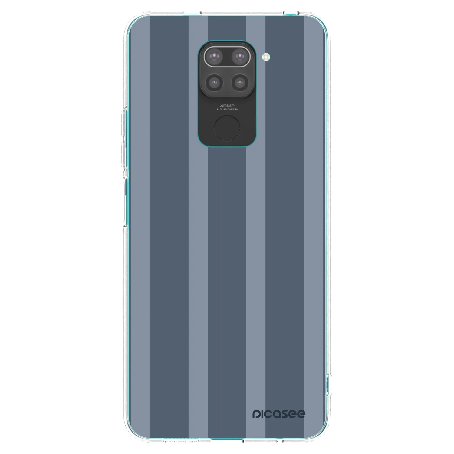 Picasee fekete szilikon tok az alábbi mobiltelefonokra Xiaomi Redmi Note 9 - Midnight lounge