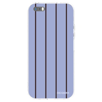 Picasee átlátszó szilikon tok az alábbi mobiltelefonokra Apple iPhone 5/5S/SE - Poolside member