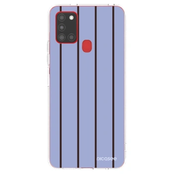 Picasee átlátszó szilikon tok az alábbi mobiltelefonokra Samsung Galaxy A21s - Poolside member
