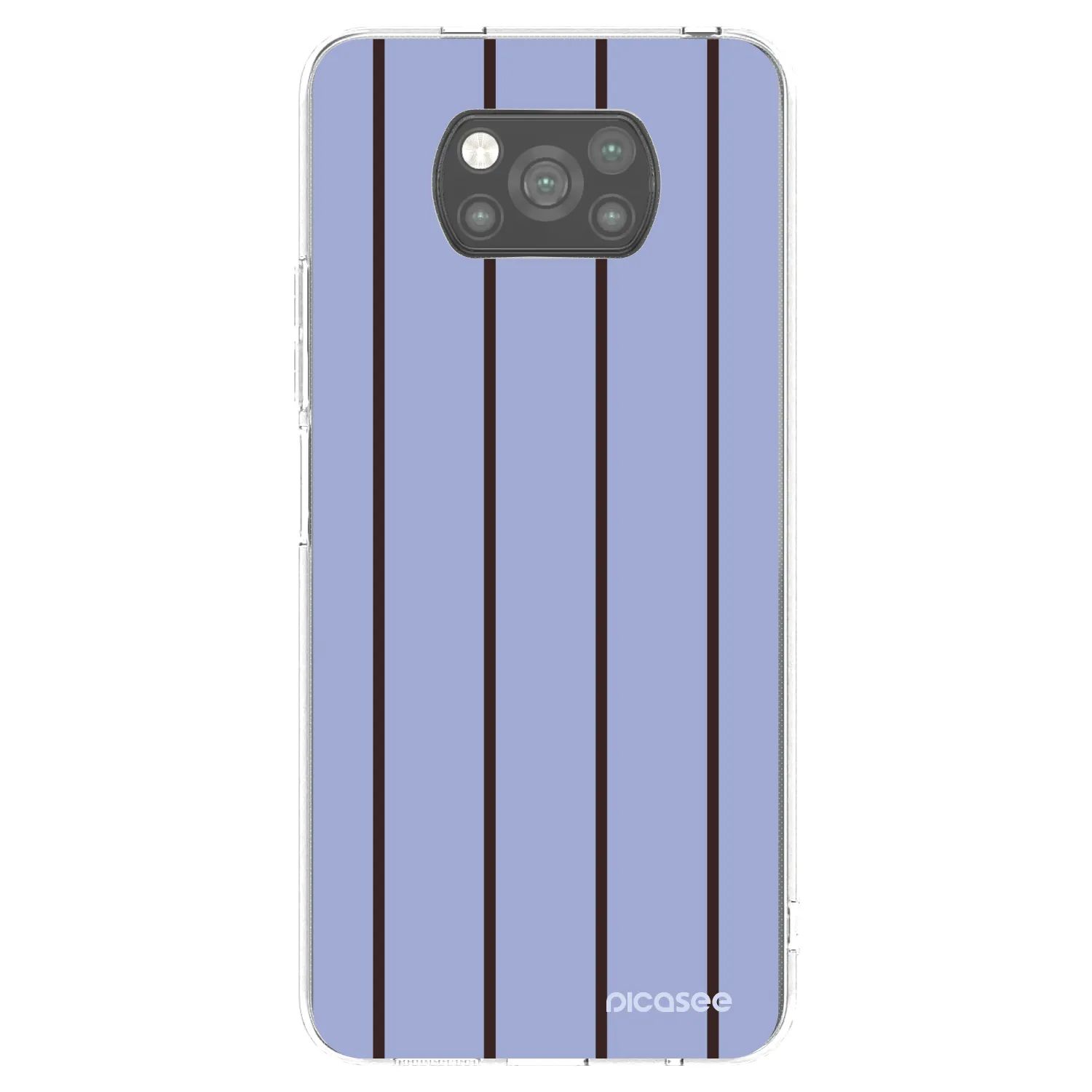 Picasee fekete szilikon tok az alábbi mobiltelefonokra Xiaomi Poco X3 - Poolside member