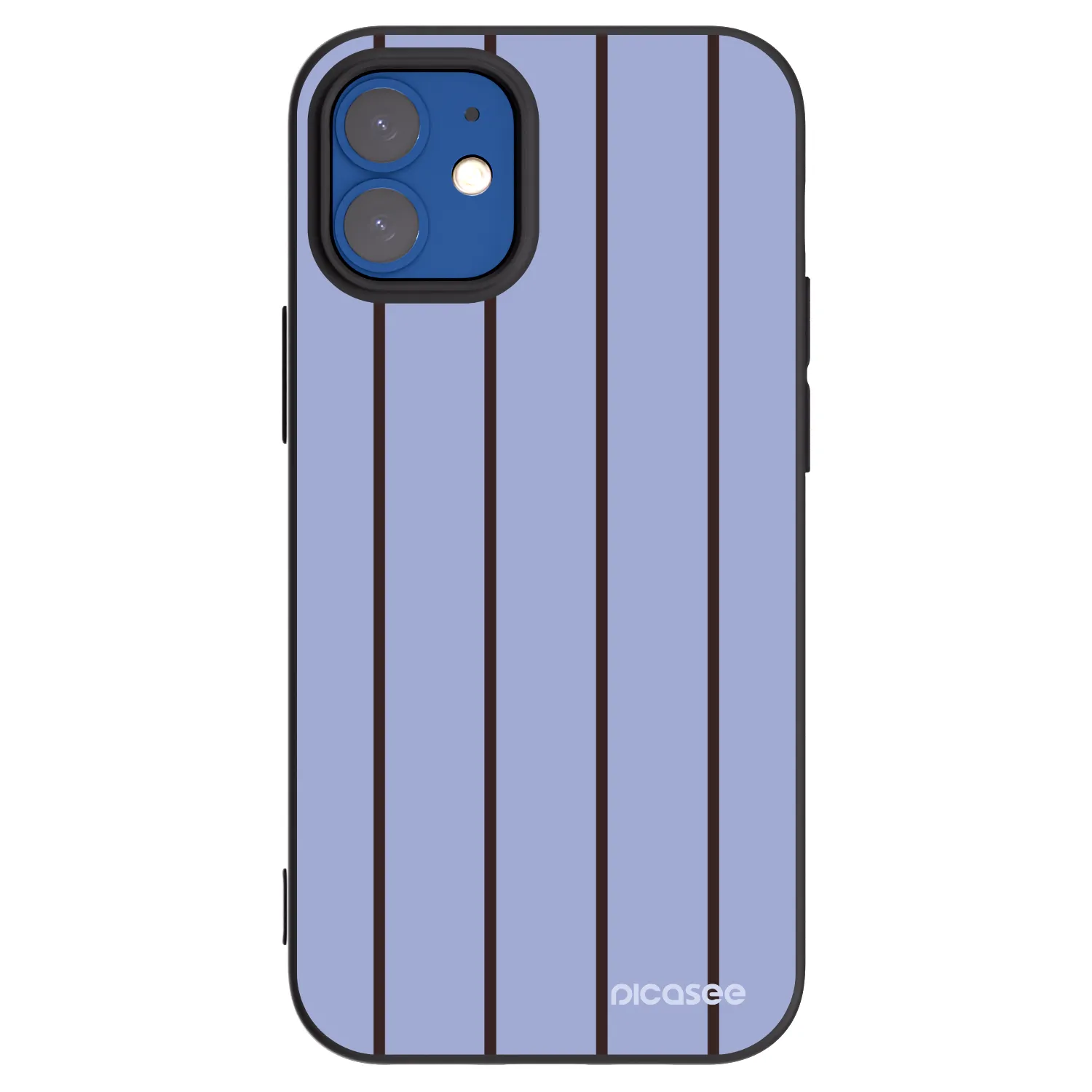 Picasee fekete szilikon tok az alábbi mobiltelefonokra Apple iPhone 12 mini - Poolside member