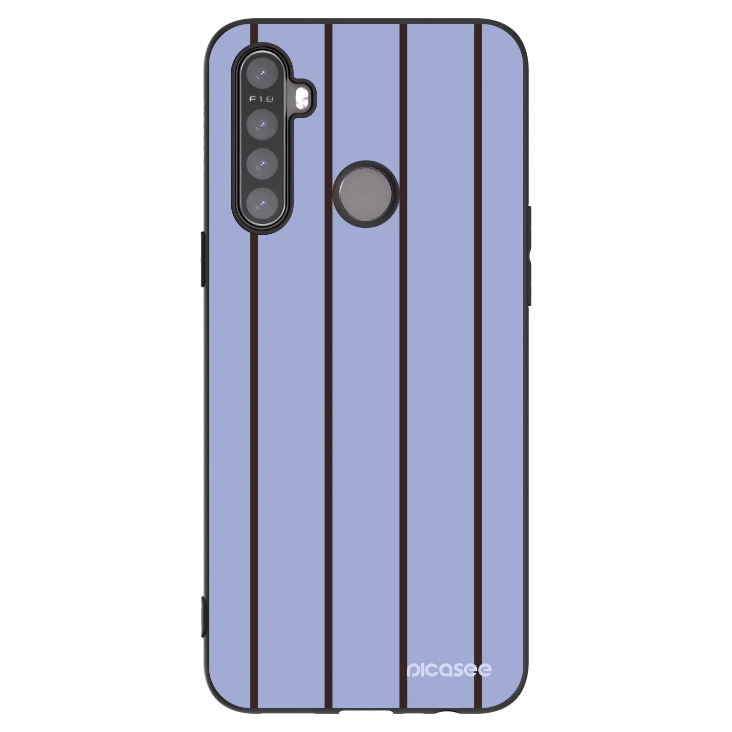 Picasee fekete szilikon tok az alábbi mobiltelefonokra Realme 6i - Poolside member