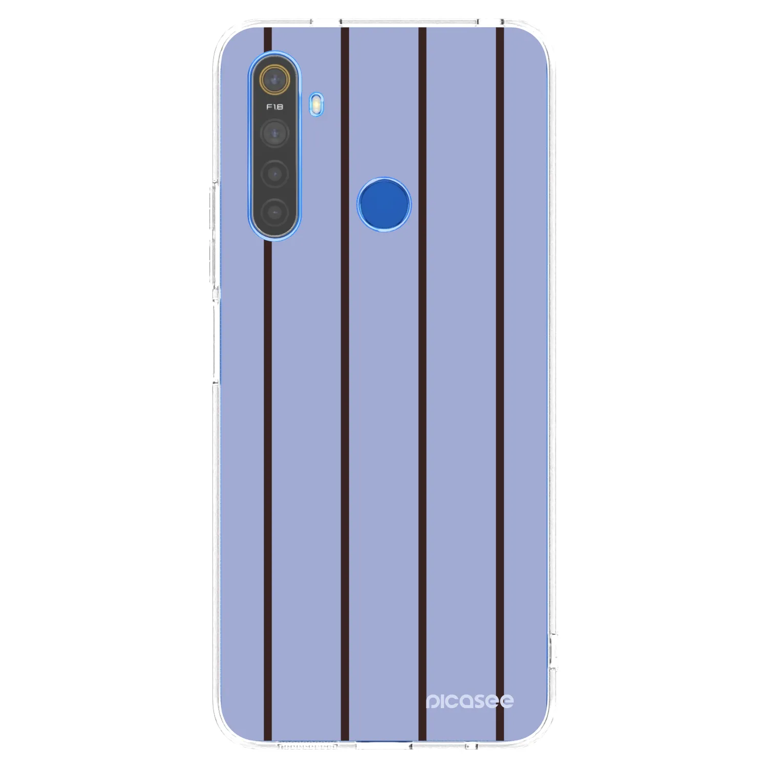 Picasee átlátszó szilikon tok az alábbi mobiltelefonokra Realme 5 - Poolside member