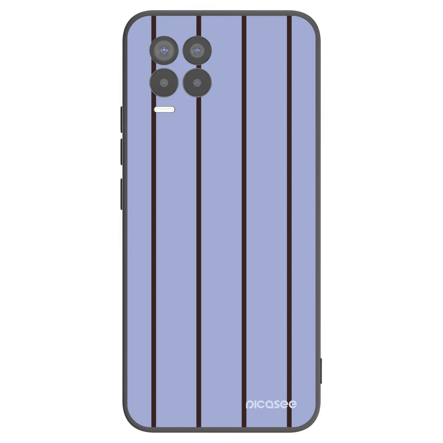 Picasee fekete szilikon tok az alábbi mobiltelefonokra Realme 8 Pro - Poolside member