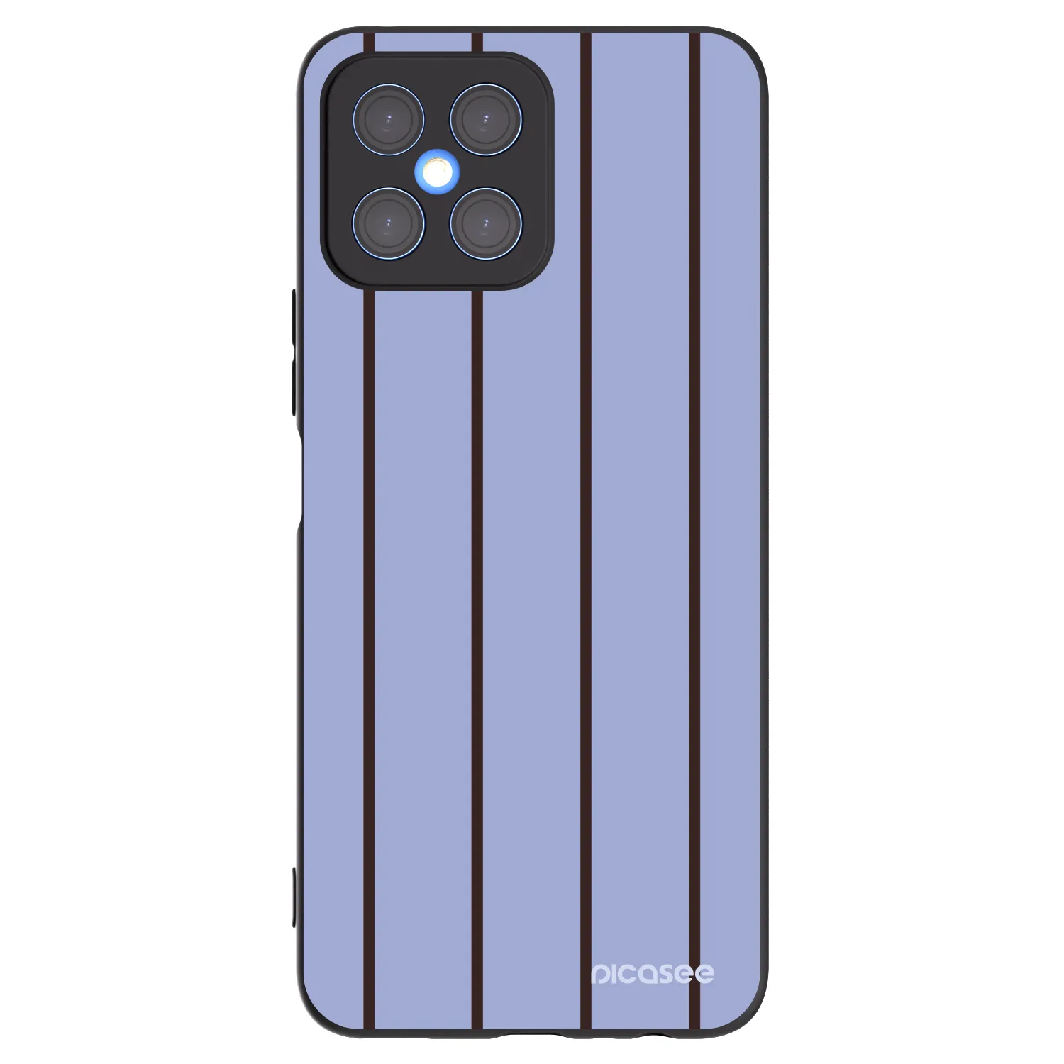 Picasee fekete szilikon tok az alábbi mobiltelefonokra Honor X8 4G - Poolside member