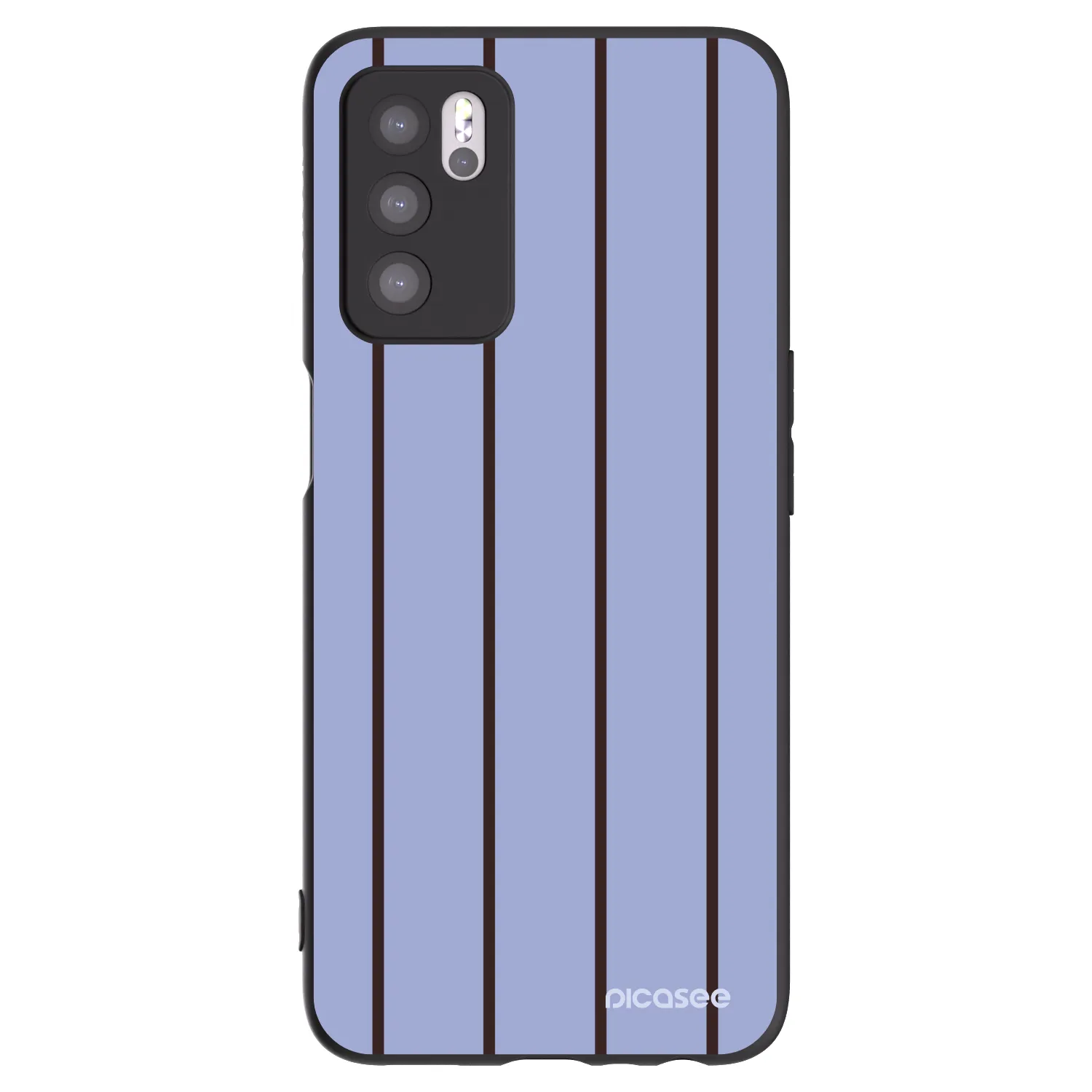 Picasee fekete szilikon tok az alábbi mobiltelefonokra OPPO A16s - Poolside member