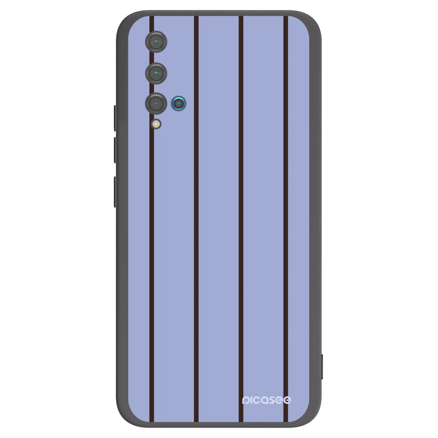 Picasee fekete szilikon tok az alábbi mobiltelefonokra Huawei Nova 5T - Poolside member