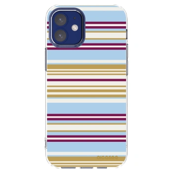 Picasee átlátszó szilikon tok az alábbi mobiltelefonokra Apple iPhone 12 mini - Souvenir