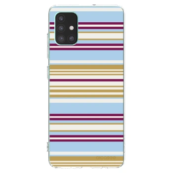 Picasee átlátszó szilikon tok az alábbi mobiltelefonokra Samsung Galaxy M51 M515F - Souvenir