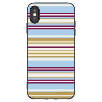 Picasee fekete szilikon tok az alábbi mobiltelefonokra Apple iPhone XS Max - Souvenir