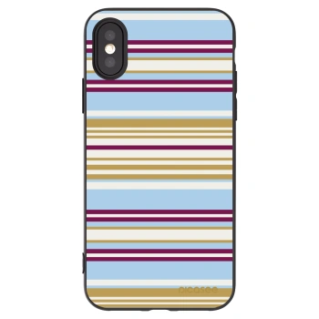 Picasee fekete szilikon tok az alábbi mobiltelefonokra Apple iPhone X/XS - Souvenir
