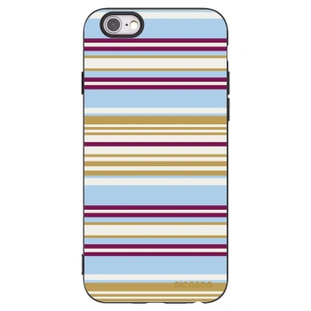 Picasee fekete szilikon tok az alábbi mobiltelefonokra Apple iPhone 6/6S - Souvenir