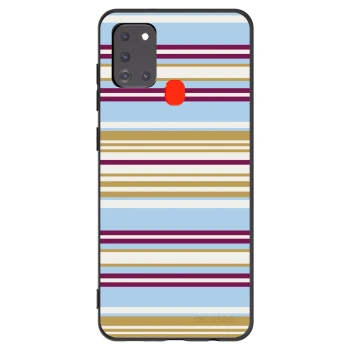 Picasee fekete szilikon tok az alábbi mobiltelefonokra Samsung Galaxy A21s - Souvenir