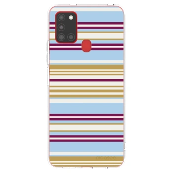 Picasee átlátszó szilikon tok az alábbi mobiltelefonokra Samsung Galaxy A21s - Souvenir