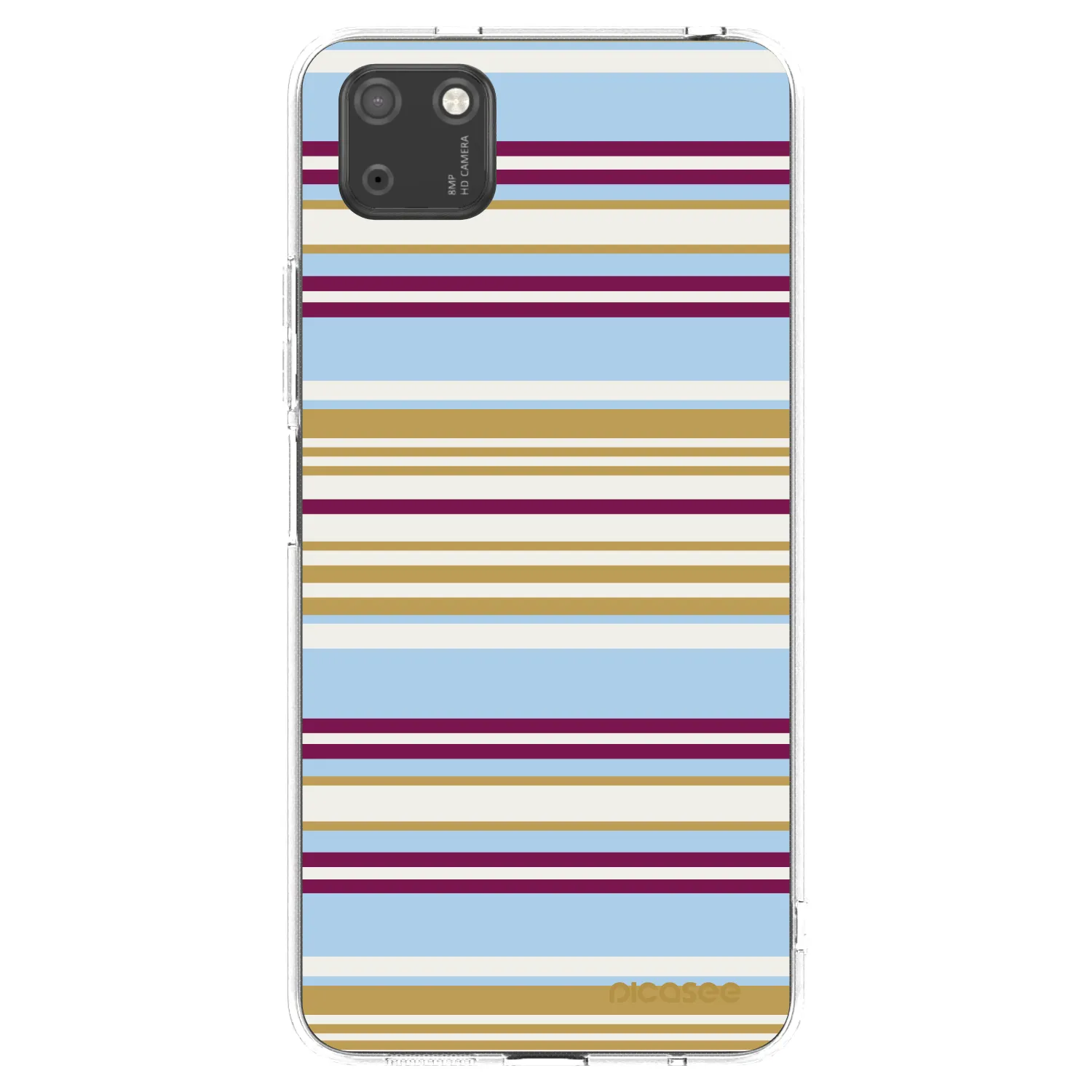 Picasee átlátszó szilikon tok az alábbi mobiltelefonokra Huawei Y5P - Souvenir