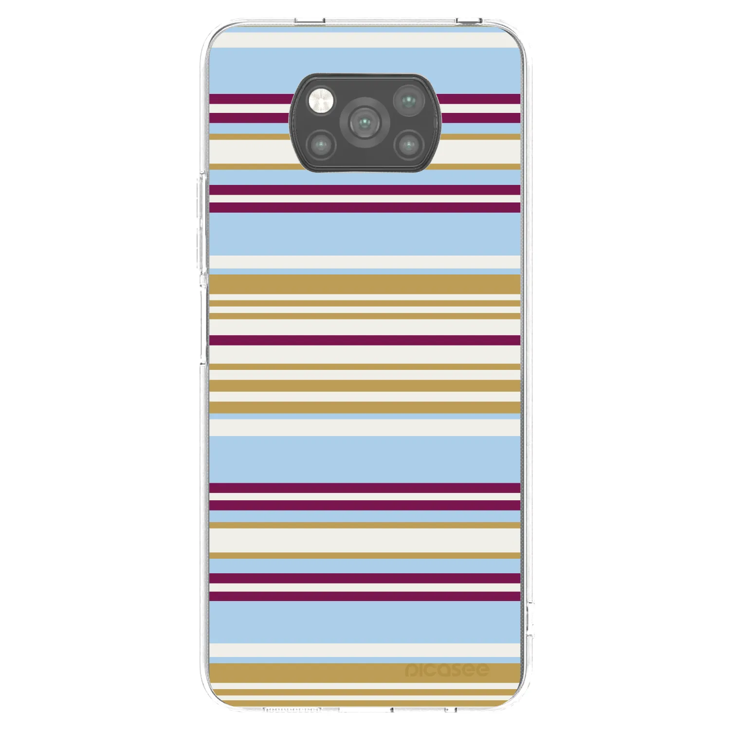 Picasee fekete szilikon tok az alábbi mobiltelefonokra Xiaomi Poco X3 - Souvenir