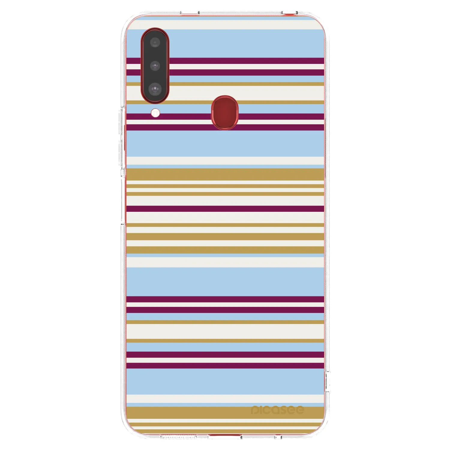 Picasee átlátszó szilikon tok az alábbi mobiltelefonokra Samsung Galaxy A20s - Souvenir