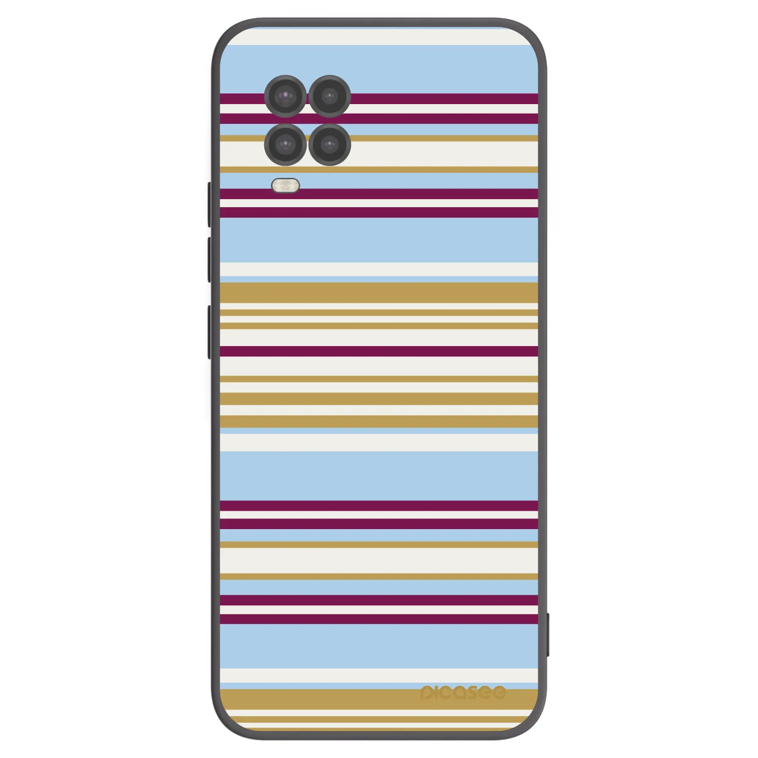Picasee fekete szilikon tok az alábbi mobiltelefonokra Xiaomi Mi 10 Lite - Souvenir