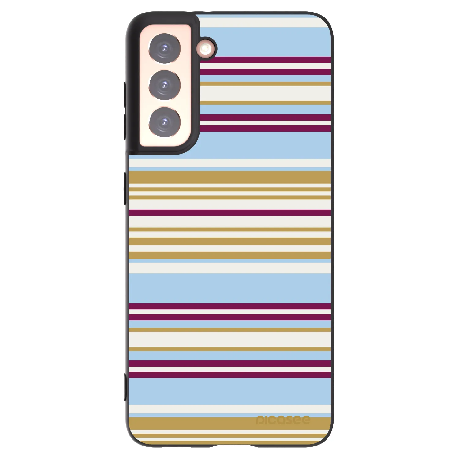 Picasee fekete szilikon tok az alábbi mobiltelefonokra Samsung Galaxy S21 5G G991B - Souvenir