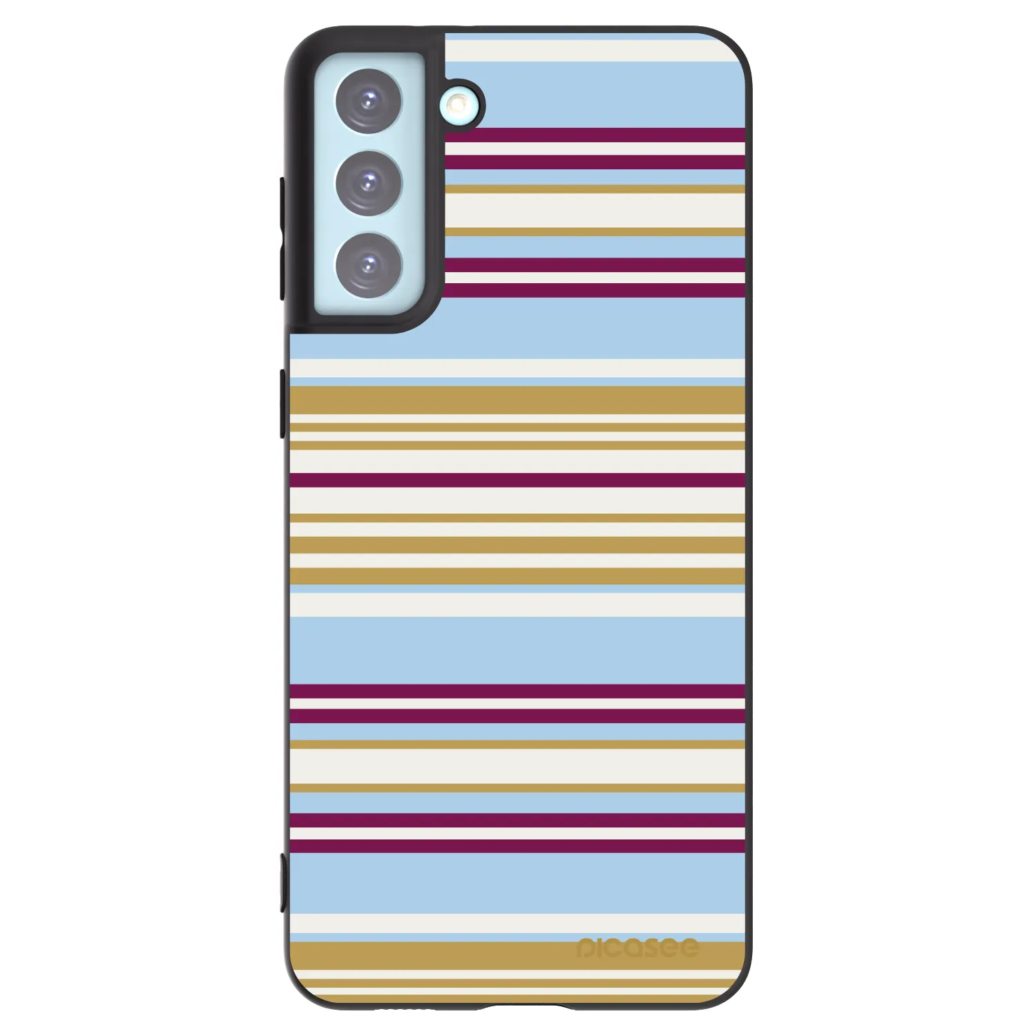 Picasee fekete szilikon tok az alábbi mobiltelefonokra Samsung Galaxy S21+ 5G G996F - Souvenir