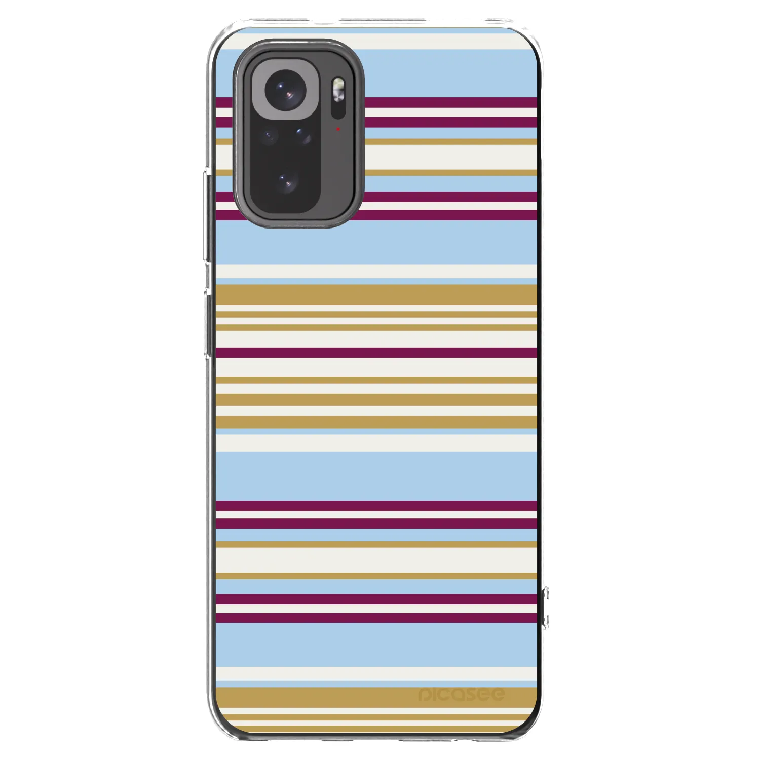 Picasee átlátszó szilikon tok az alábbi mobiltelefonokra Xiaomi Redmi Note 10 - Souvenir