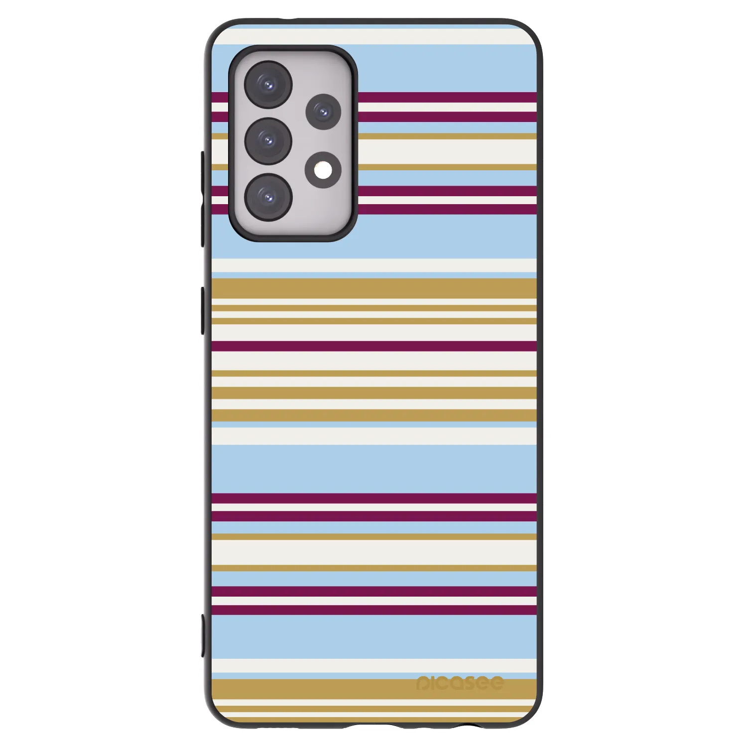 Picasee fekete szilikon tok az alábbi mobiltelefonokra Samsung Galaxy A52 5G A525F - Souvenir