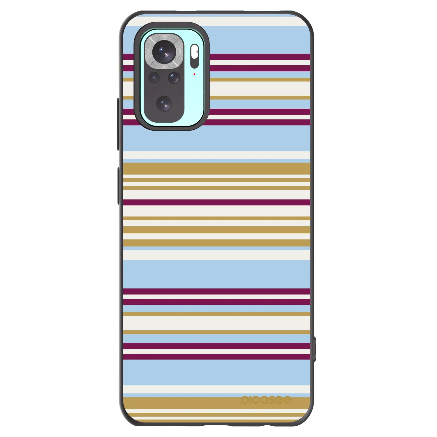 Picasee fekete szilikon tok az alábbi mobiltelefonokra Xiaomi Redmi Note 10 Pro - Souvenir
