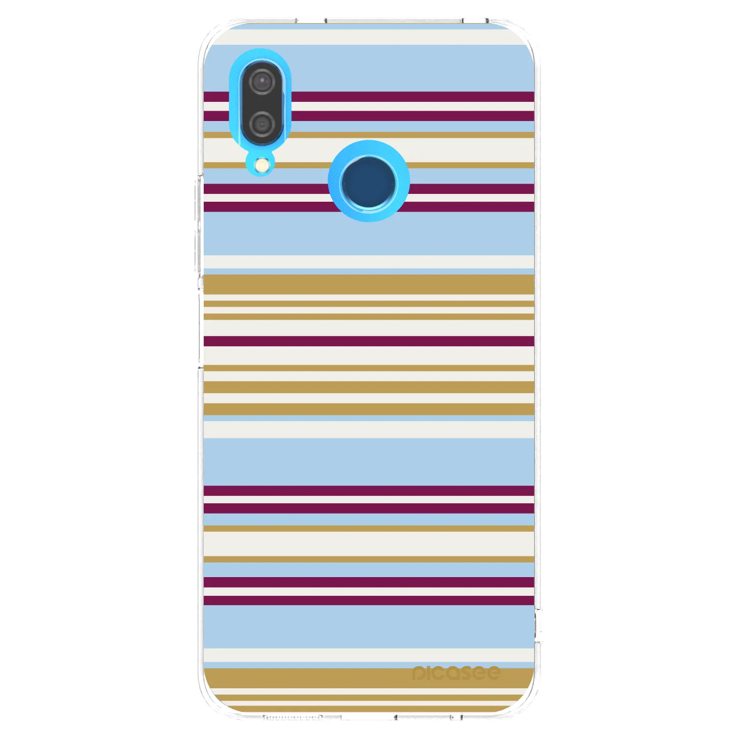 Picasee átlátszó szilikon tok az alábbi mobiltelefonokra Huawei P20 Lite - Souvenir
