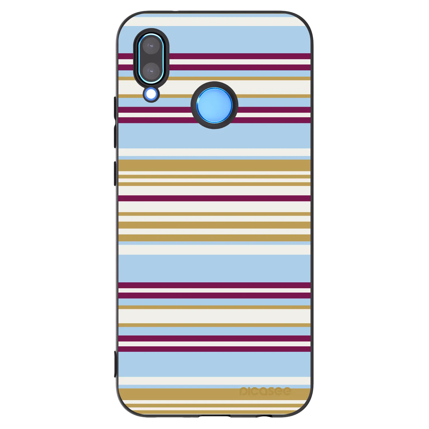 Picasee fekete szilikon tok az alábbi mobiltelefonokra Huawei P20 Lite - Souvenir
