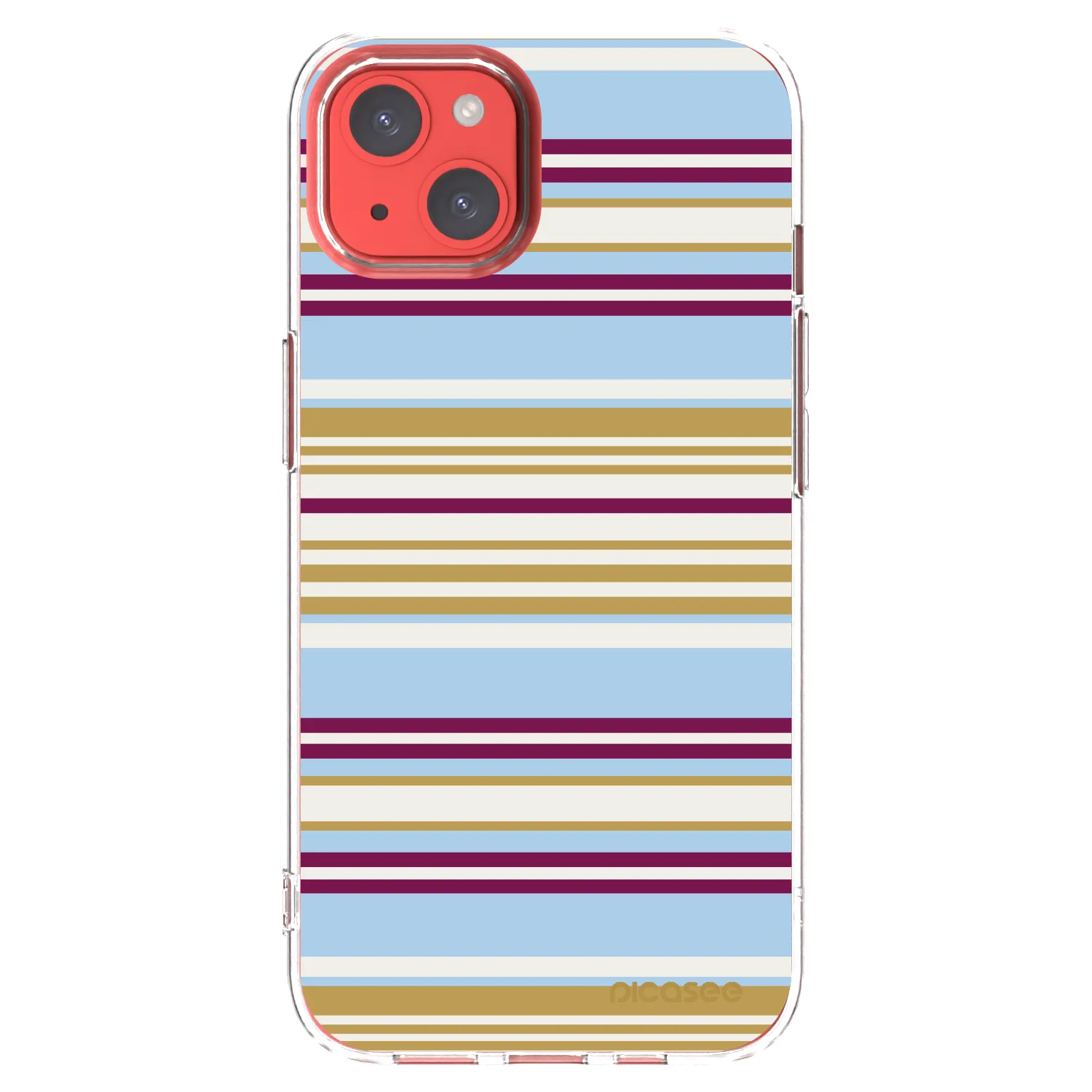 Picasee átlátszó szilikon tok az alábbi mobiltelefonokra Apple iPhone 13 - Souvenir