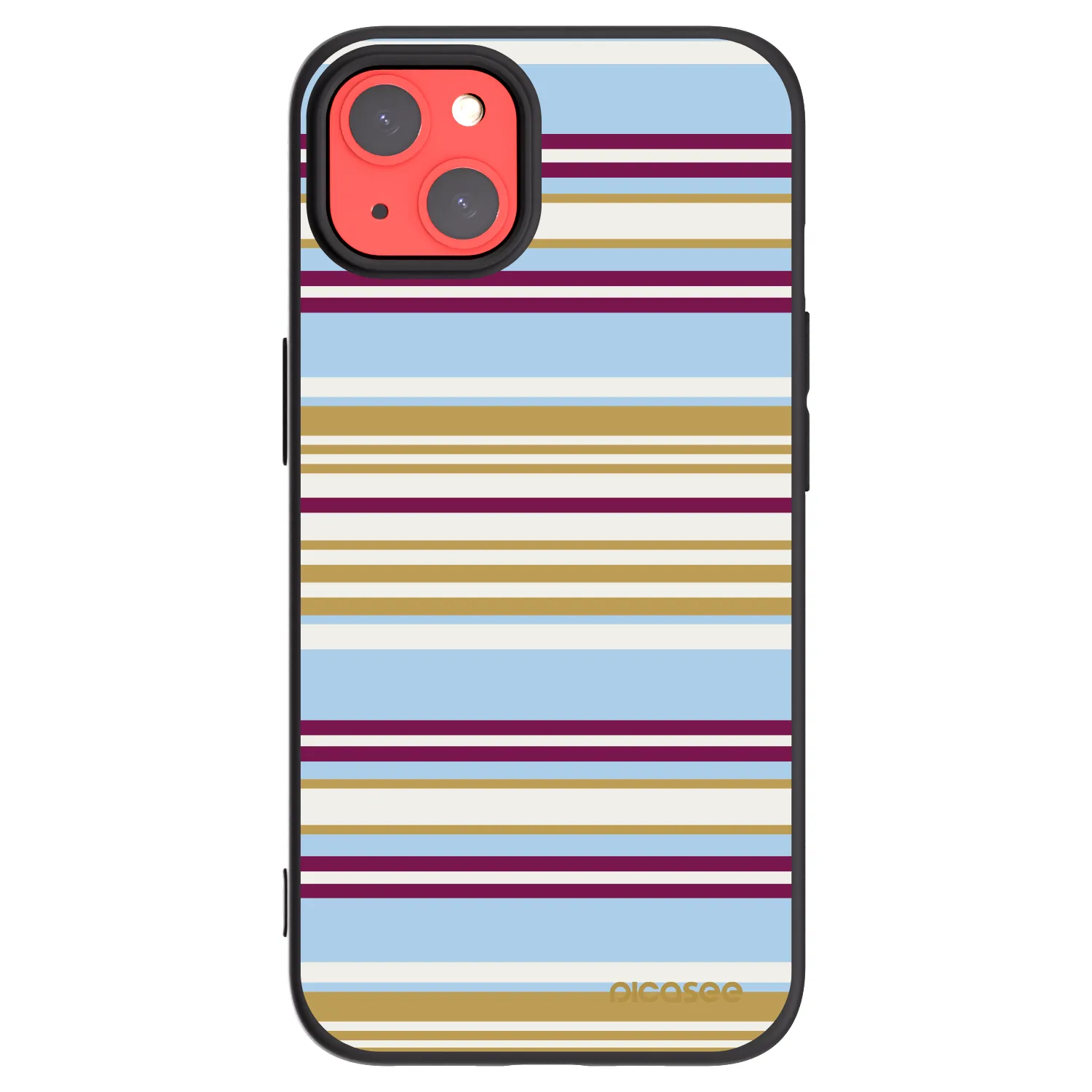Picasee fekete szilikon tok az alábbi mobiltelefonokra Apple iPhone 13 - Souvenir