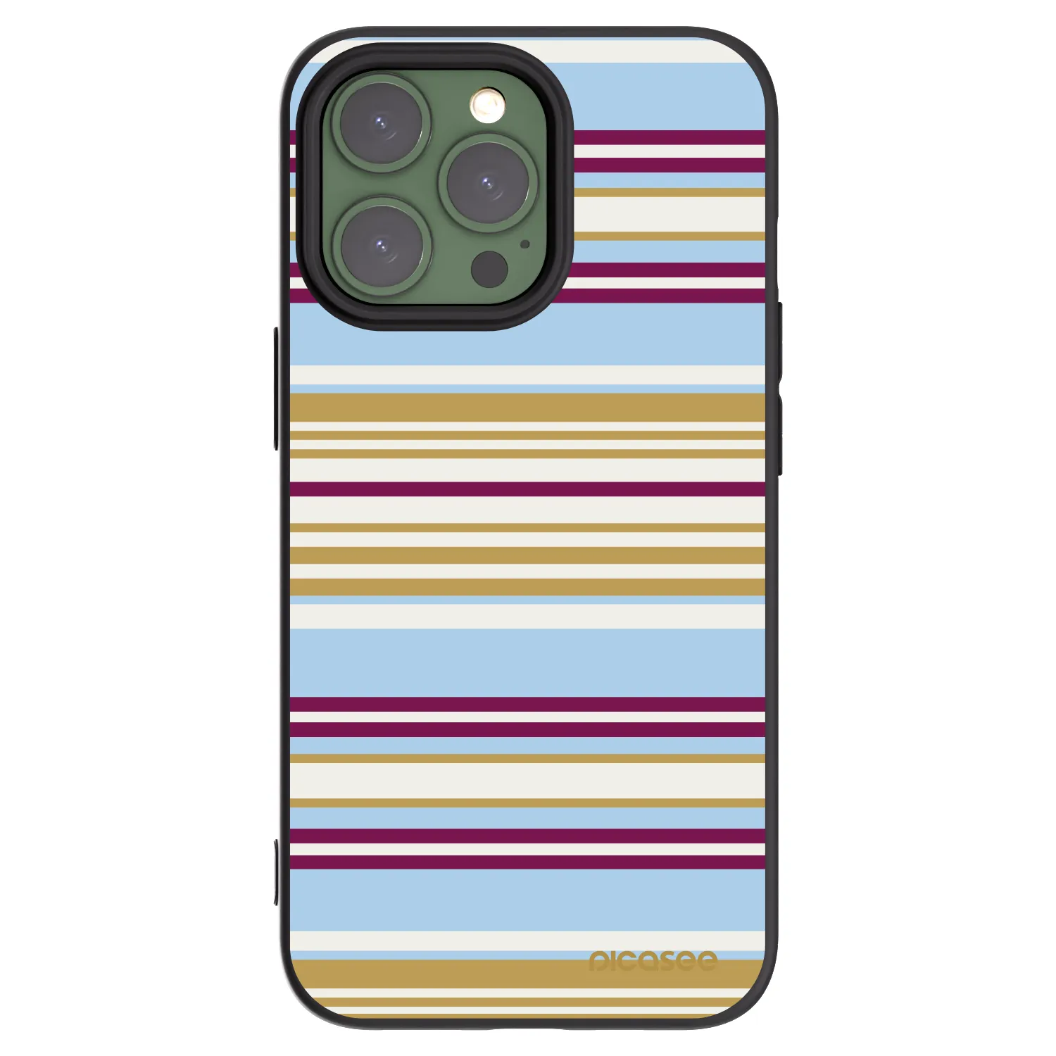 Picasee fekete szilikon tok az alábbi mobiltelefonokra Apple iPhone 13 Pro - Souvenir