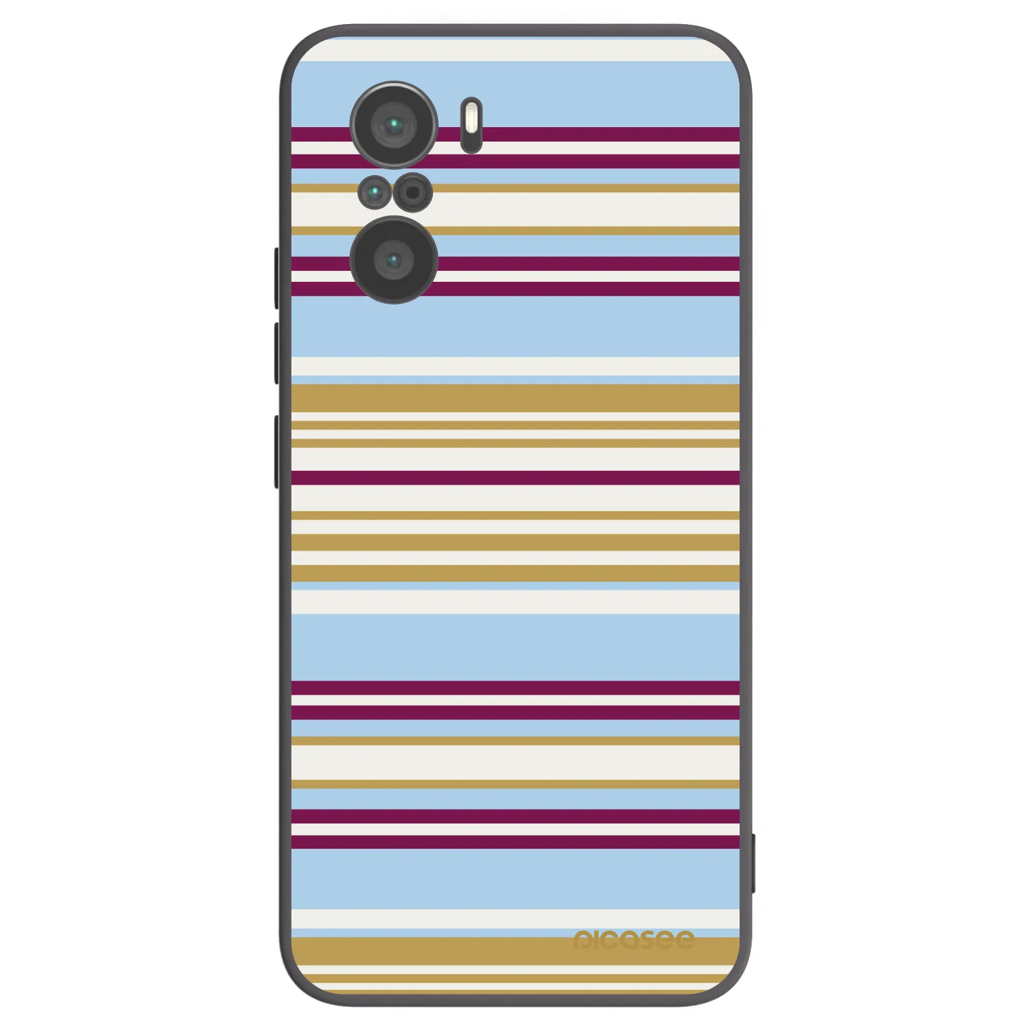 Picasee fekete szilikon tok az alábbi mobiltelefonokra Xiaomi Poco F3 - Souvenir