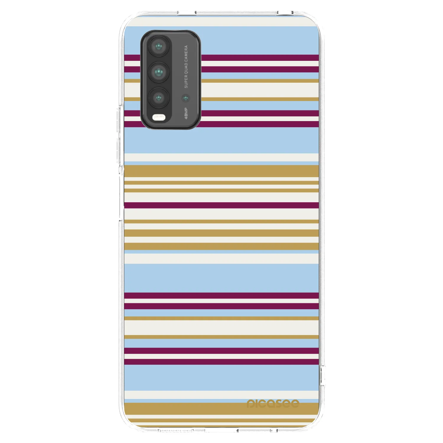 Picasee fekete szilikon tok az alábbi mobiltelefonokra Xiaomi Redmi 9T - Souvenir