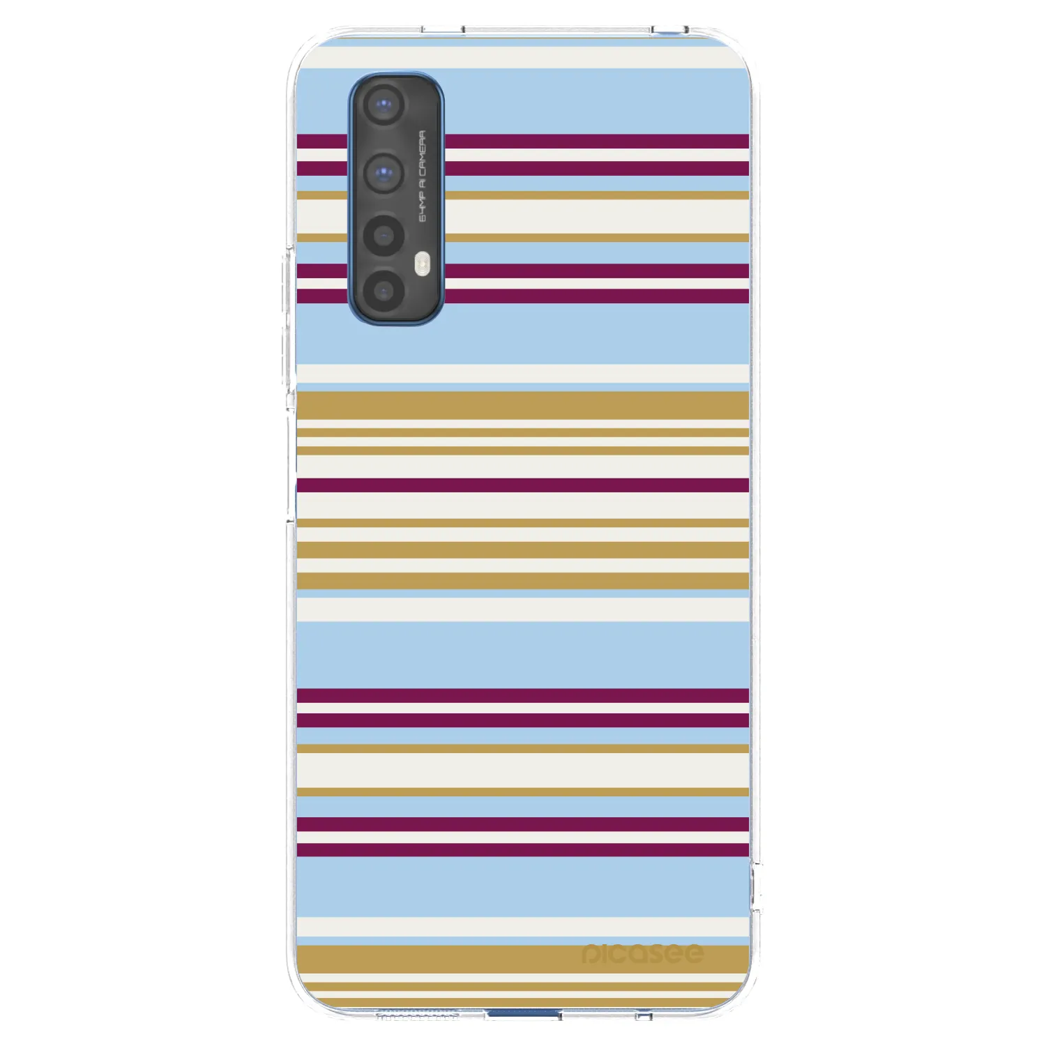 Picasee átlátszó szilikon tok az alábbi mobiltelefonokra Realme 7 - Souvenir