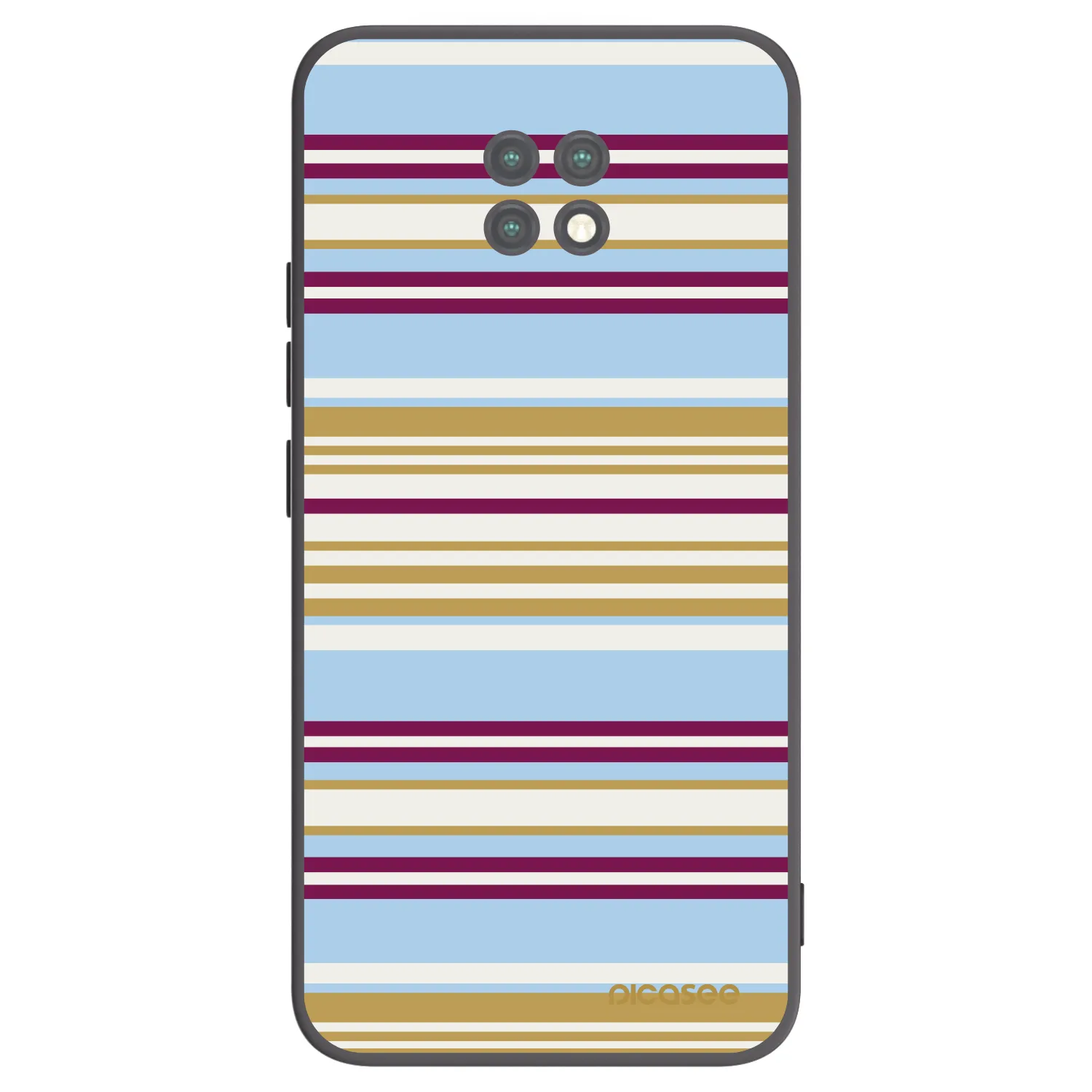 Picasee fekete szilikon tok az alábbi mobiltelefonokra Xiaomi Redmi Note 9T - Souvenir