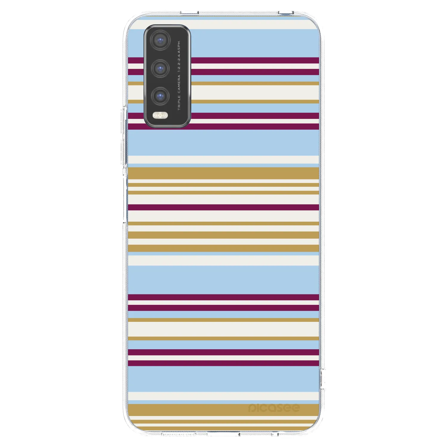 Picasee átlátszó szilikon tok az alábbi mobiltelefonokra Vivo Y20s - Souvenir