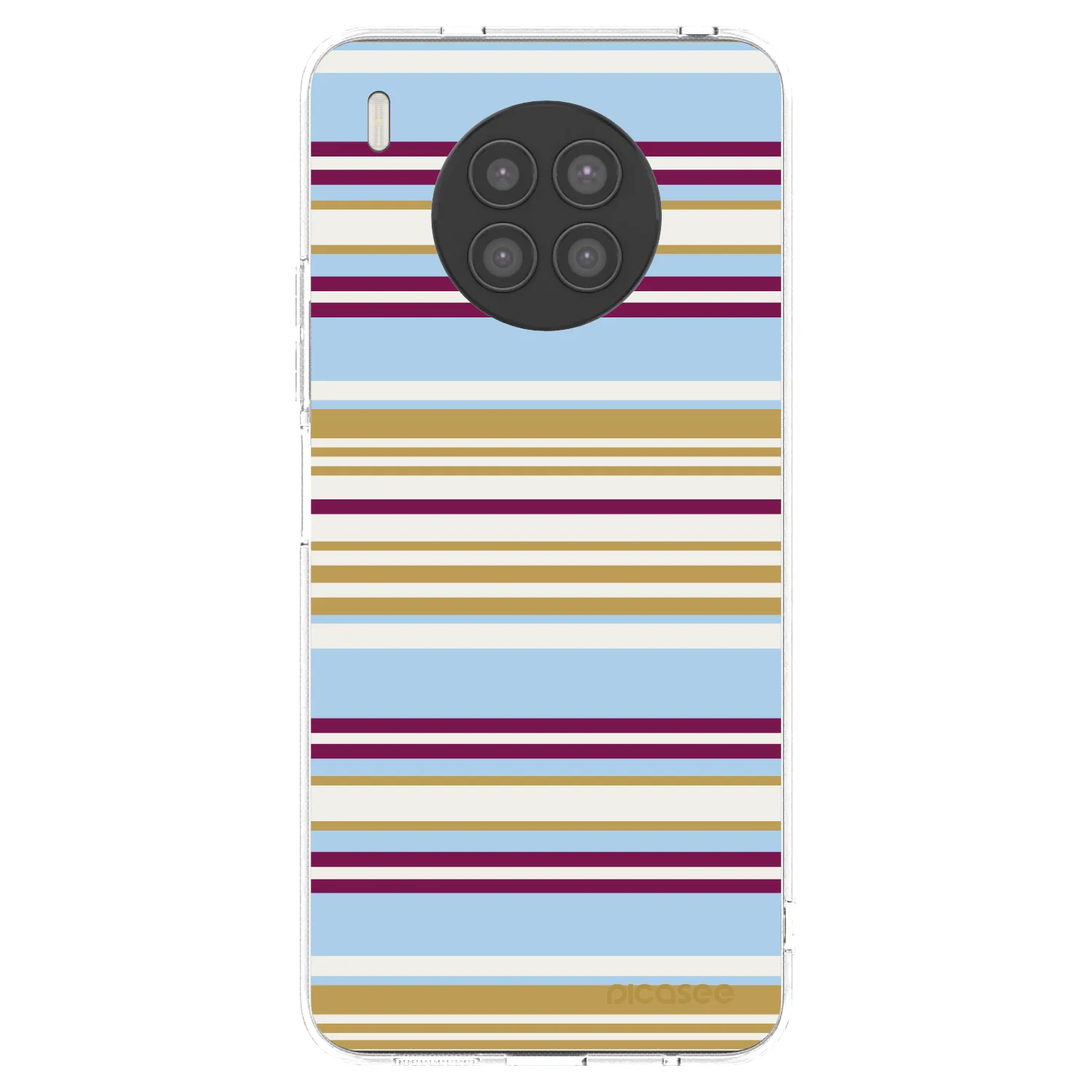 Picasee átlátszó szilikon tok az alábbi mobiltelefonokra Huawei Nova 8i - Souvenir