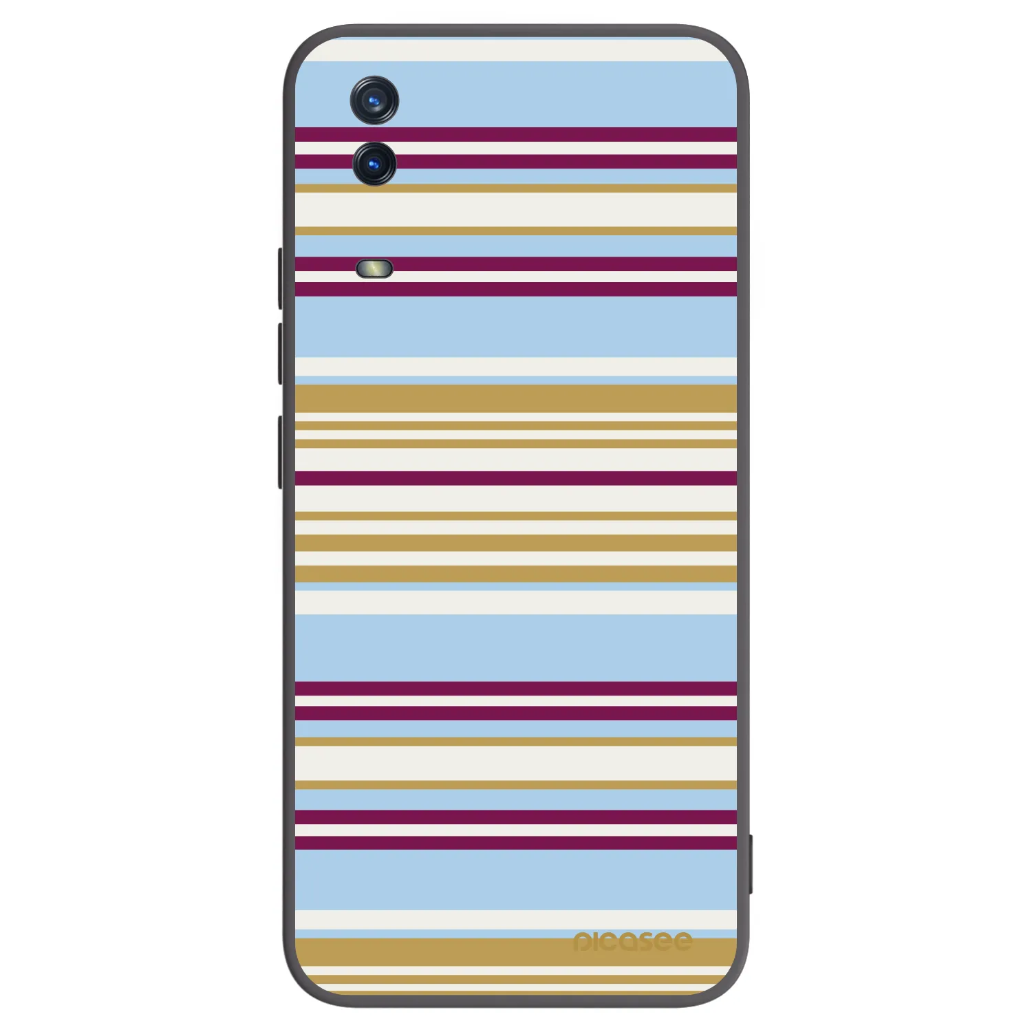 Picasee fekete szilikon tok az alábbi mobiltelefonokra Vivo Y11s - Souvenir