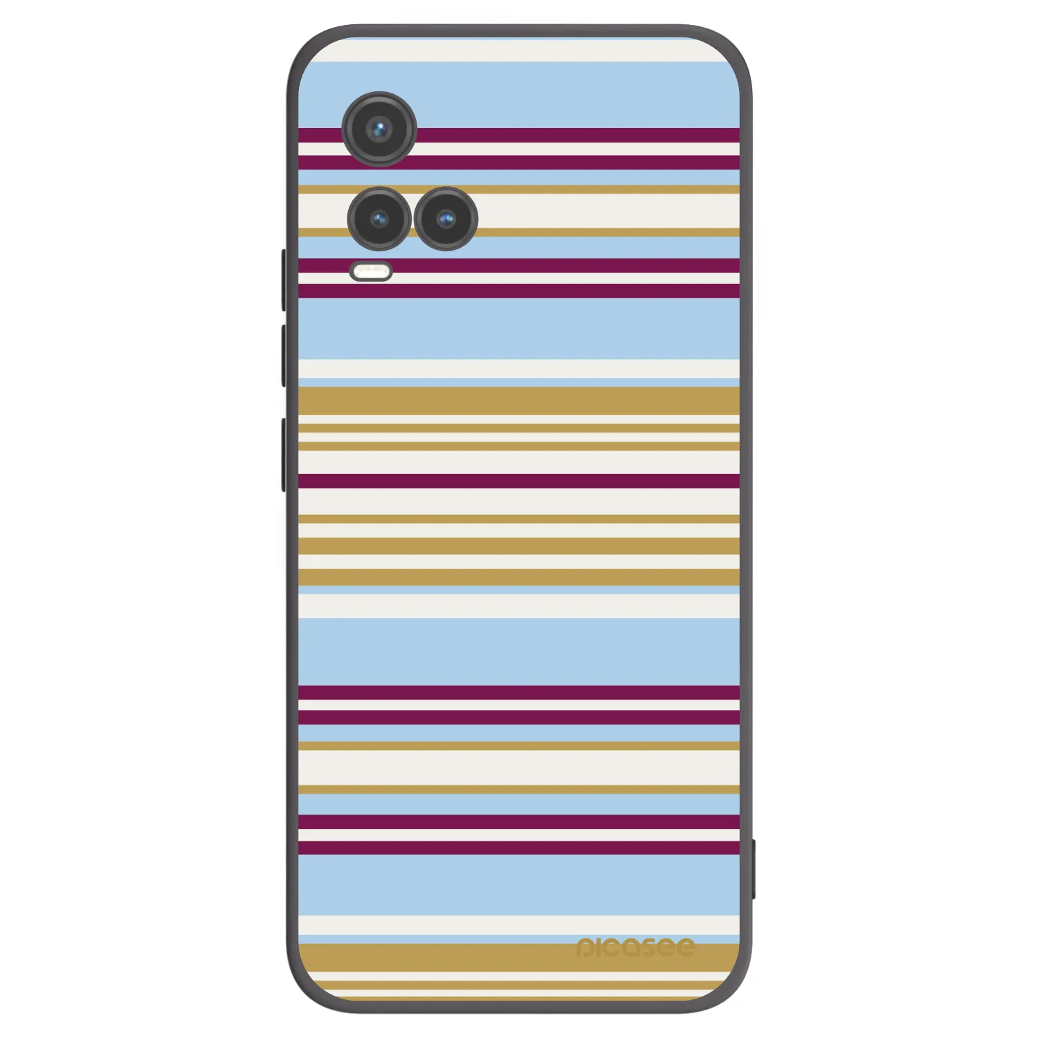 Picasee fekete szilikon tok az alábbi mobiltelefonokra Vivo Y33s - Souvenir