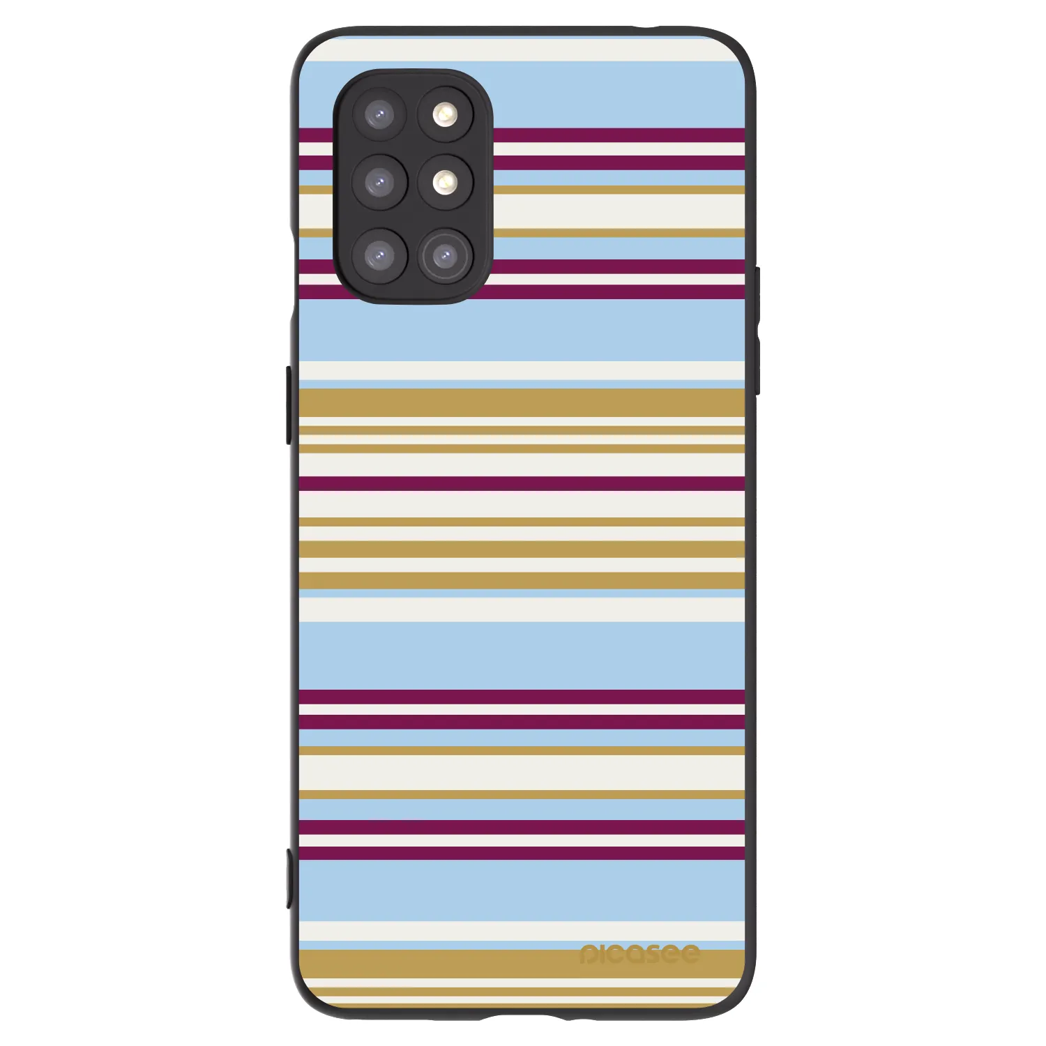 Picasee fekete szilikon tok az alábbi mobiltelefonokra OnePlus 8T - Souvenir