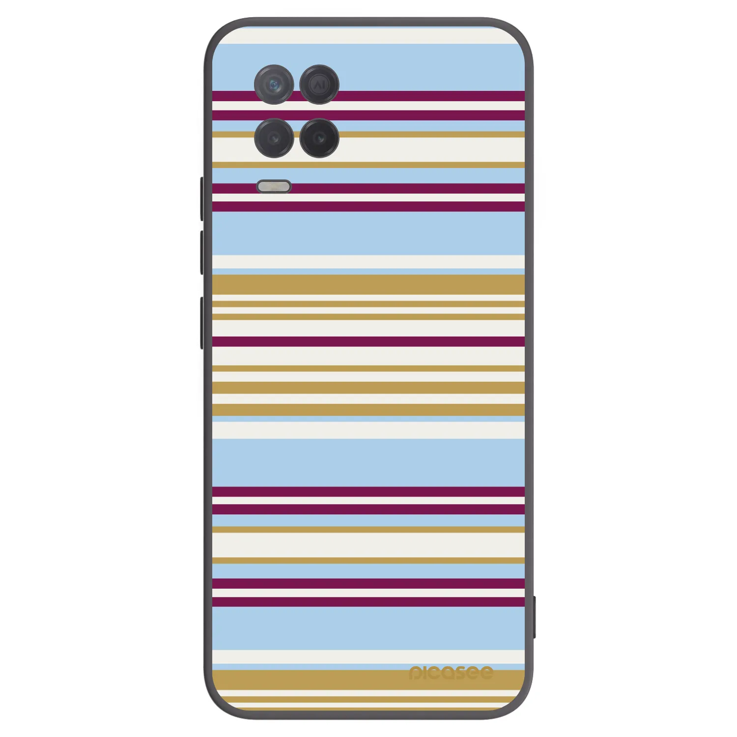 Picasee fekete szilikon tok az alábbi mobiltelefonokra Realme 8 5G - Souvenir