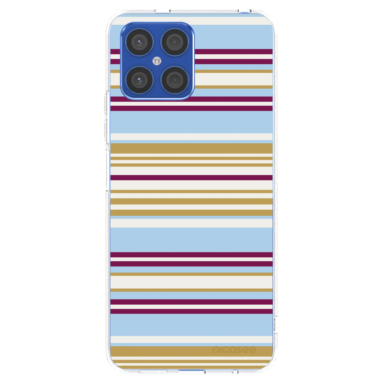 Picasee átlátszó szilikon tok az alábbi mobiltelefonokra Honor X8 4G - Souvenir