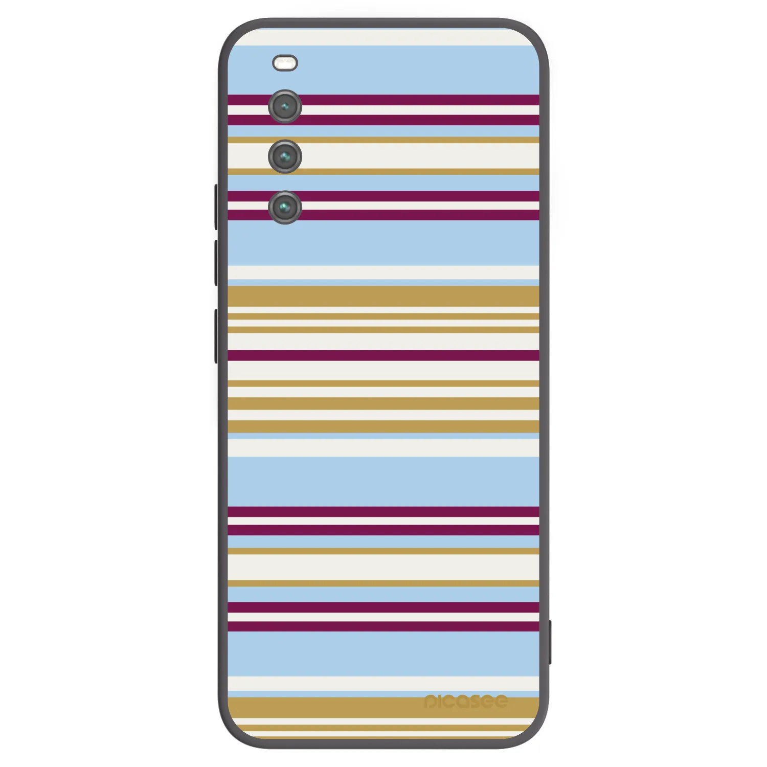 Picasee fekete szilikon tok az alábbi mobiltelefonokra Sony Xperia 10 IV 5G - Souvenir