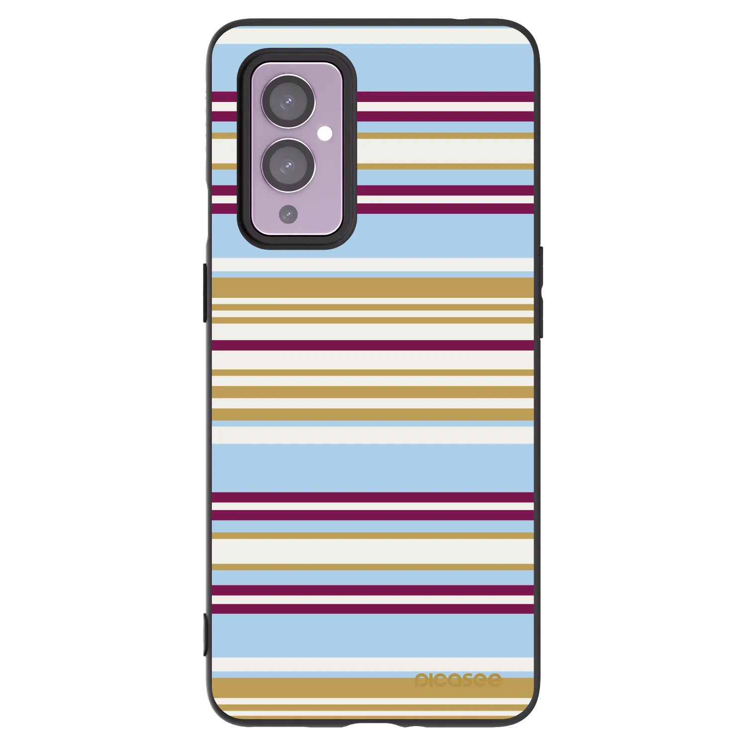 Picasee fekete szilikon tok az alábbi mobiltelefonokra OnePlus 9 - Souvenir