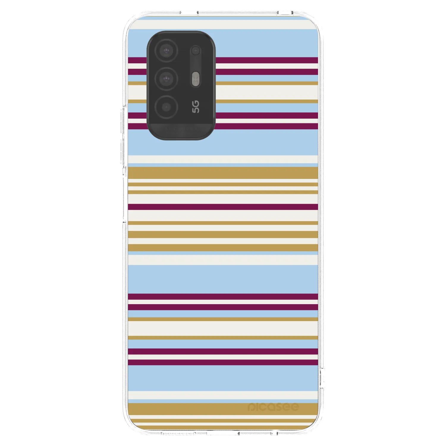 Picasee átlátszó szilikon tok az alábbi mobiltelefonokra OPPO A94 5G - Souvenir