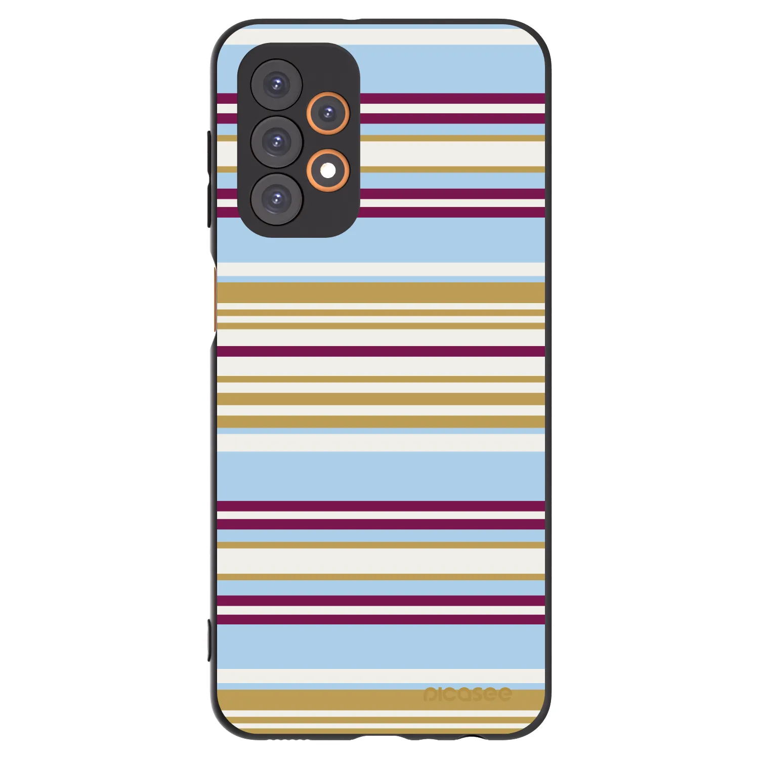 Picasee fekete szilikon tok az alábbi mobiltelefonokra Samsung Galaxy A23 A235F 4G - Souvenir