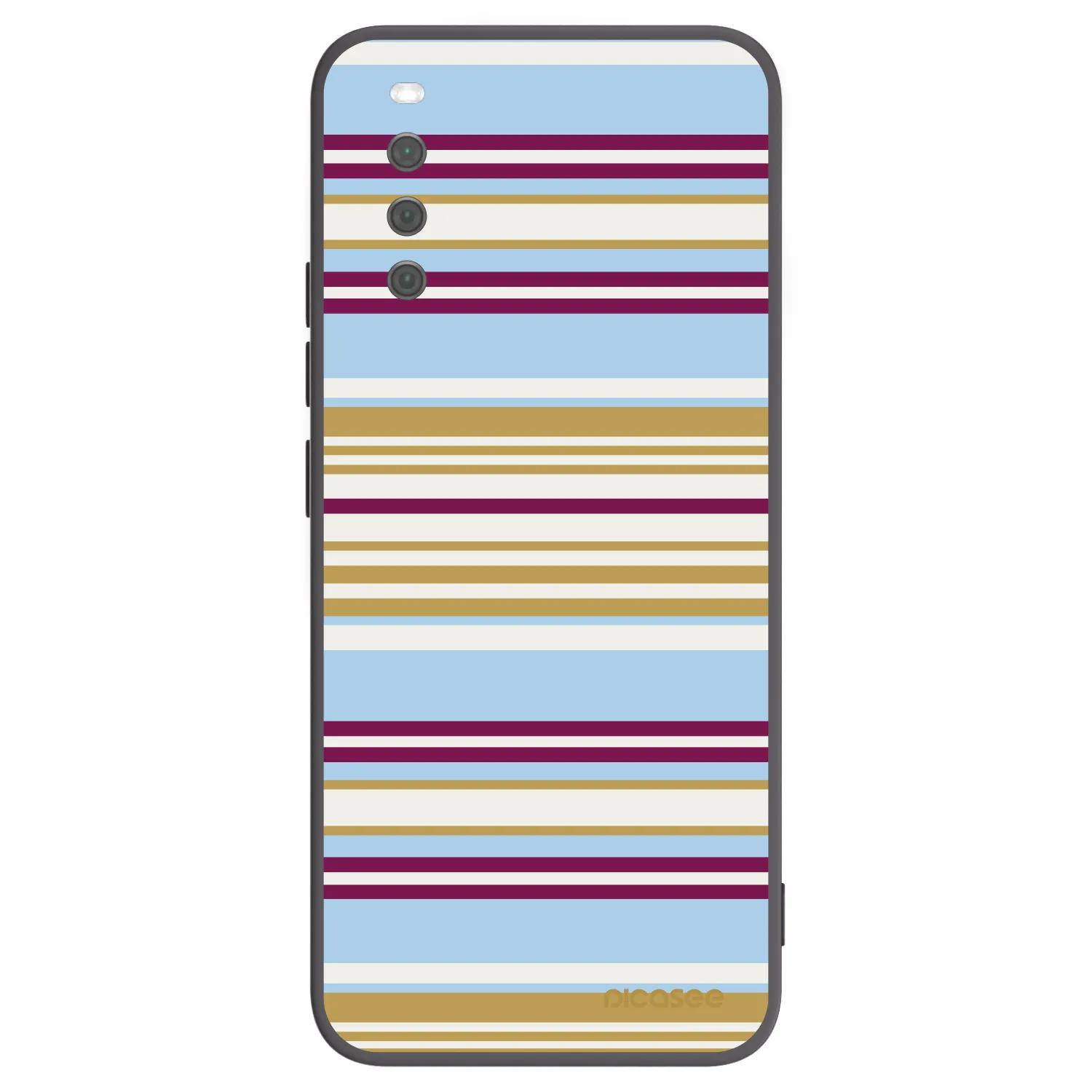 Picasee fekete szilikon tok az alábbi mobiltelefonokra Sony Xperia 10 III - Souvenir