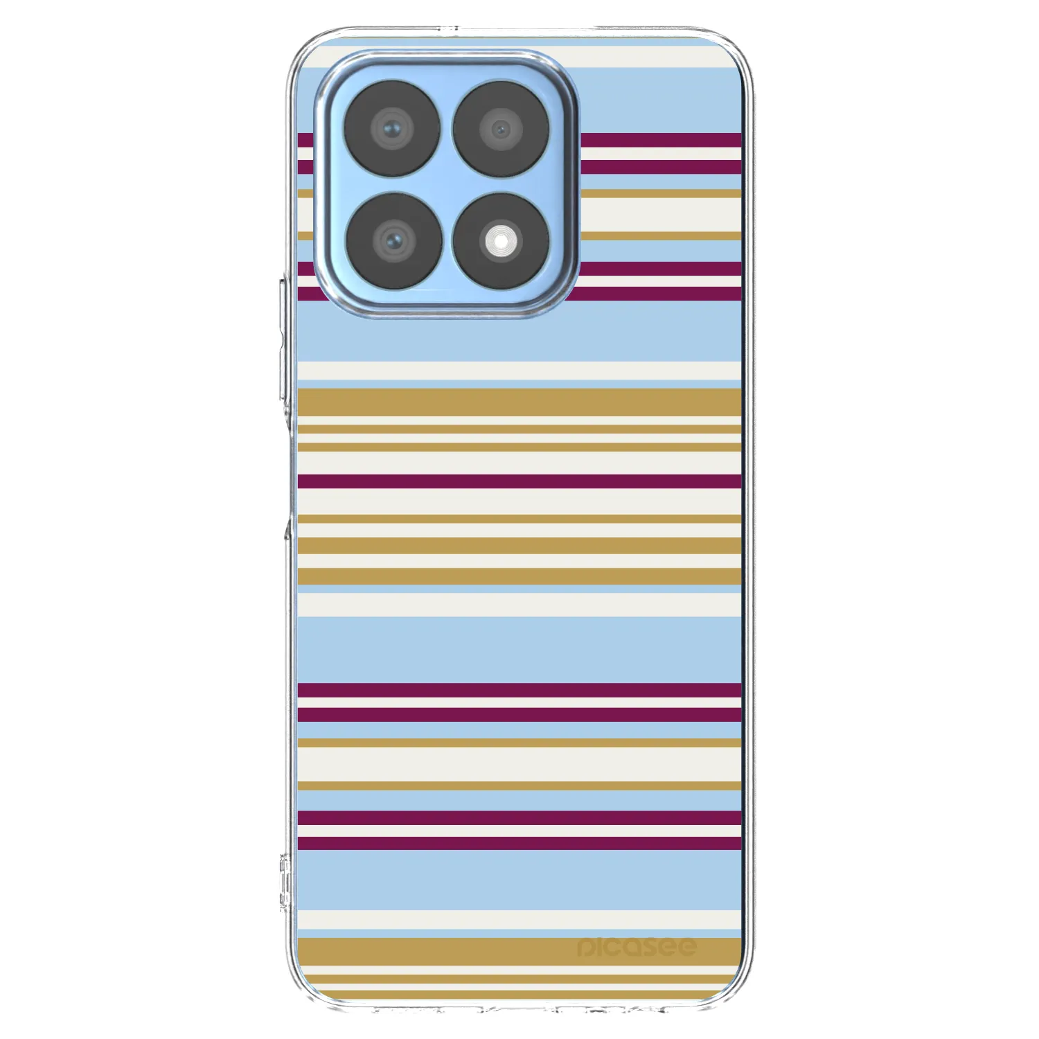 Picasee átlátszó szilikon tok az alábbi mobiltelefonokra Honor X8a - Souvenir